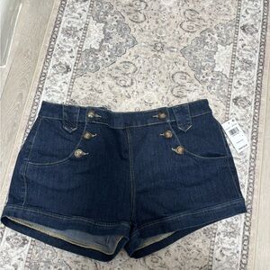 Madden Girl Dark Blue Jean Shorts